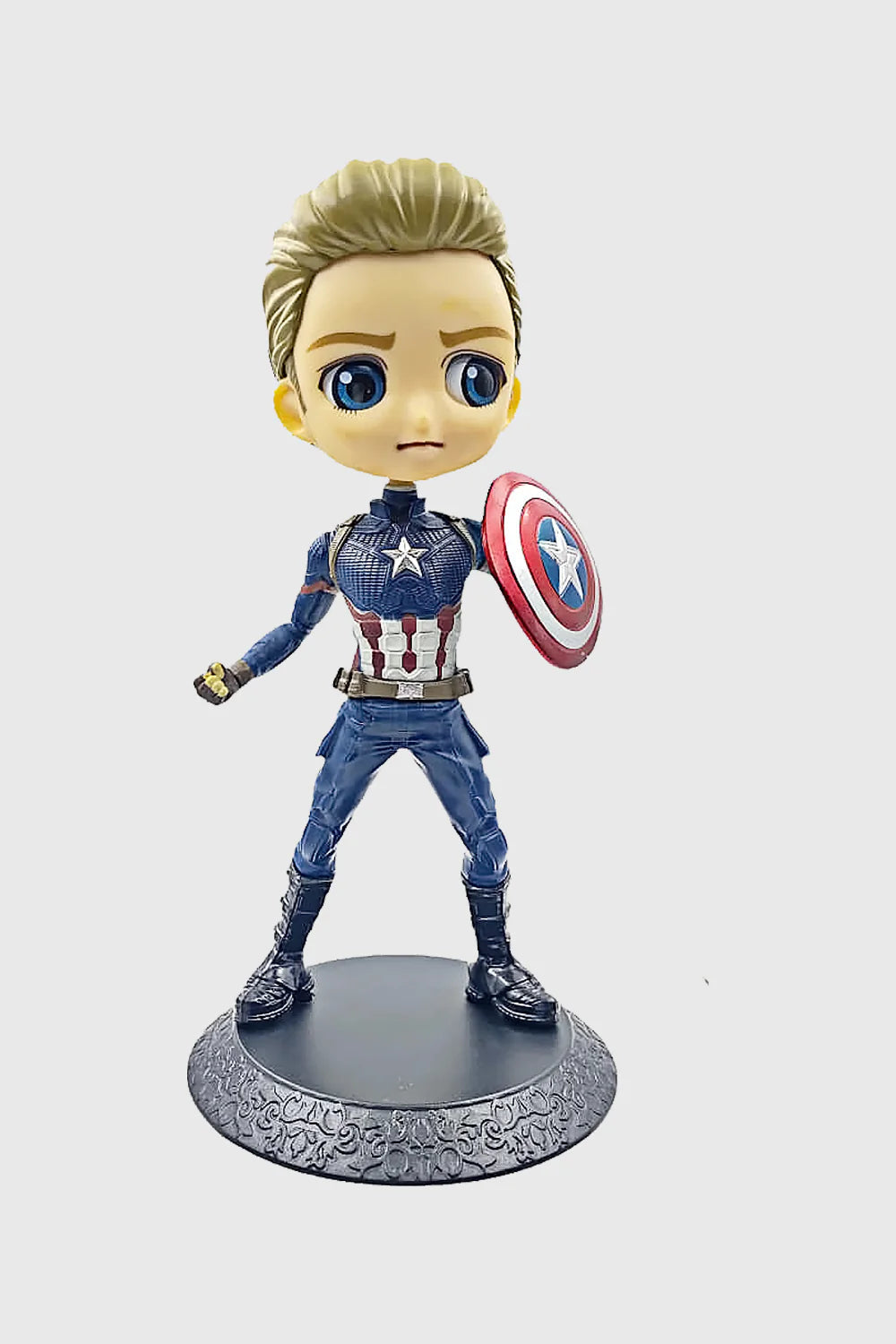 Captain America Q Posket – Marvel Superhero Figure (15 CM) DemonFlare