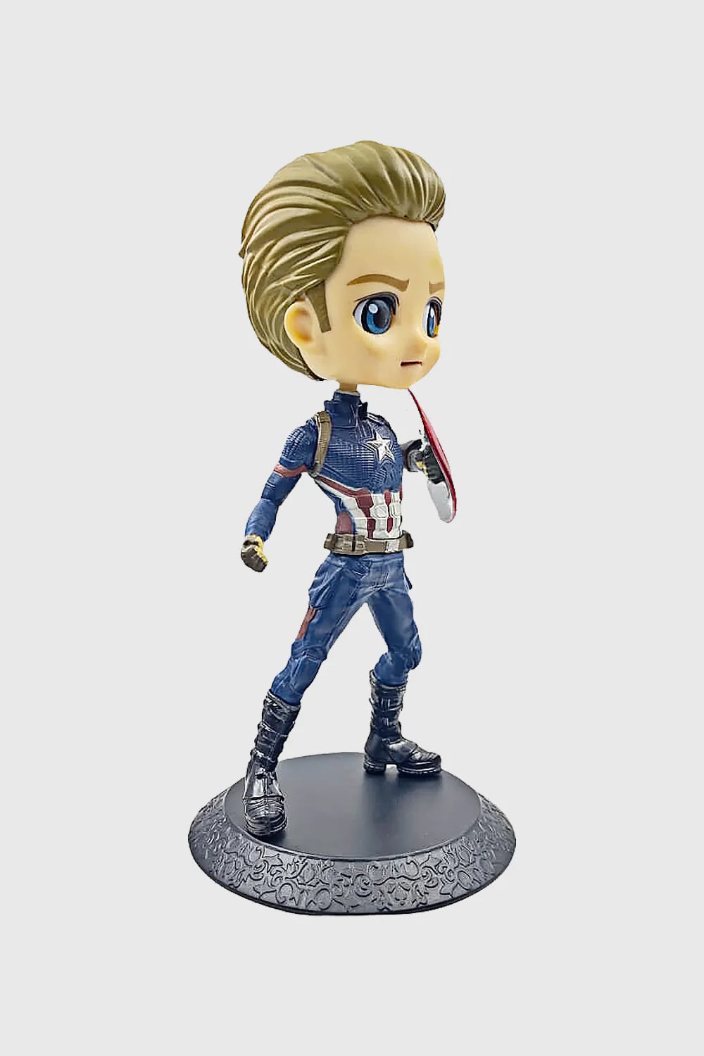 Captain America Q Posket – Marvel Superhero Figure (15 CM) DemonFlare