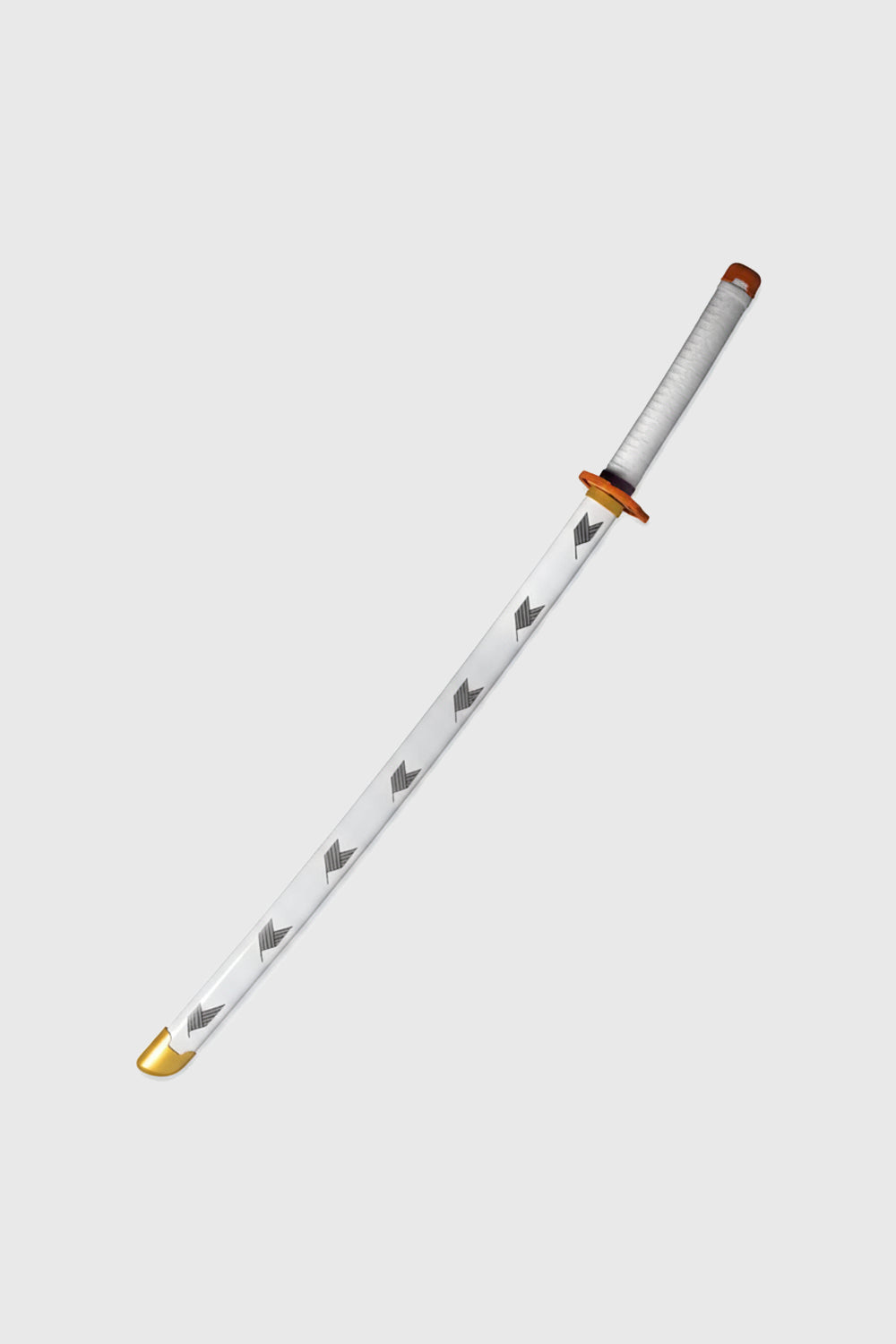 Demon Slayer Rengoku katana with fiery neon LED blade