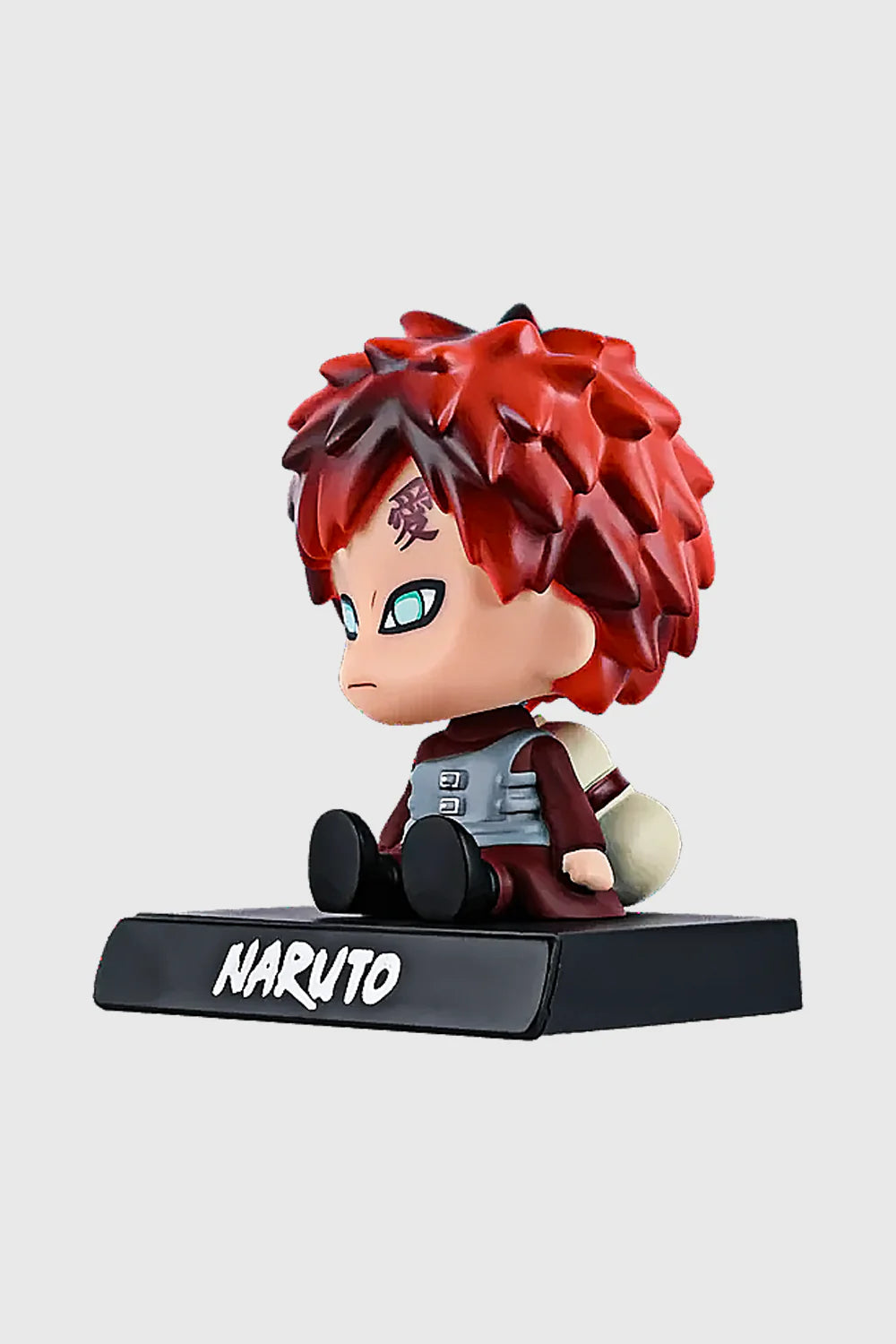 Gaara Chibi Bobblehead Figure & Phone Stand - Naruto Shippuden Collectible Toy DemonFlare