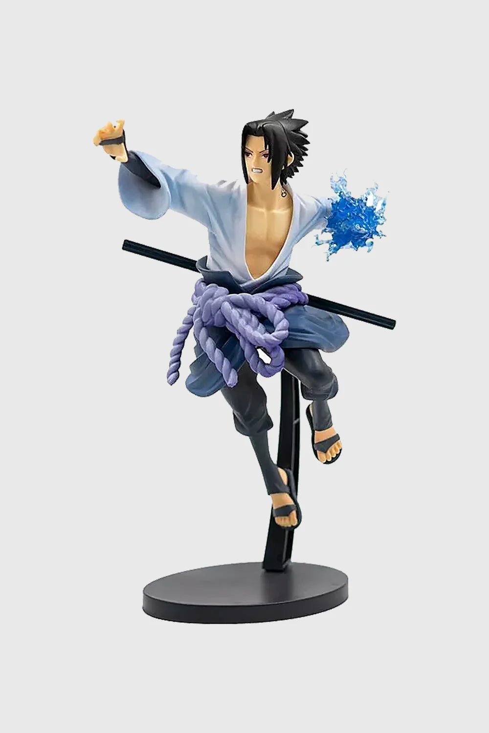 Uchiha Sasuke Chidori Action Figure – Naruto Shippuden Battle Stance Collectible 20 CM DemonFlare