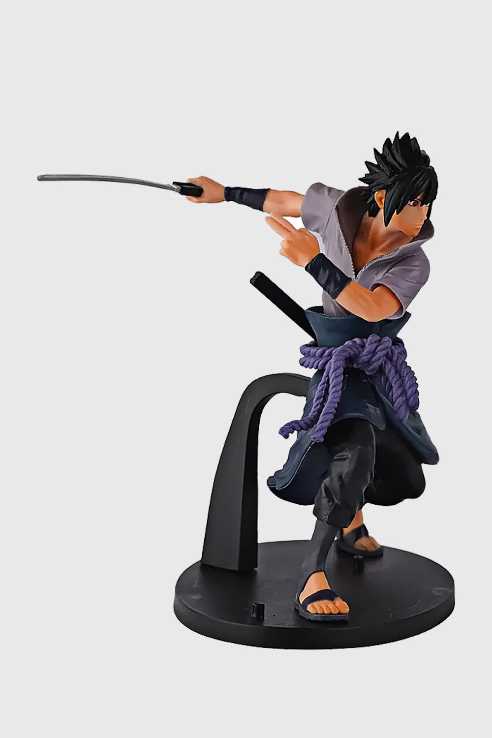 Uchiha Sasuke Chidori Action Figure – Naruto Shippuden Battle Stance Collectible 20 CM DemonFlare