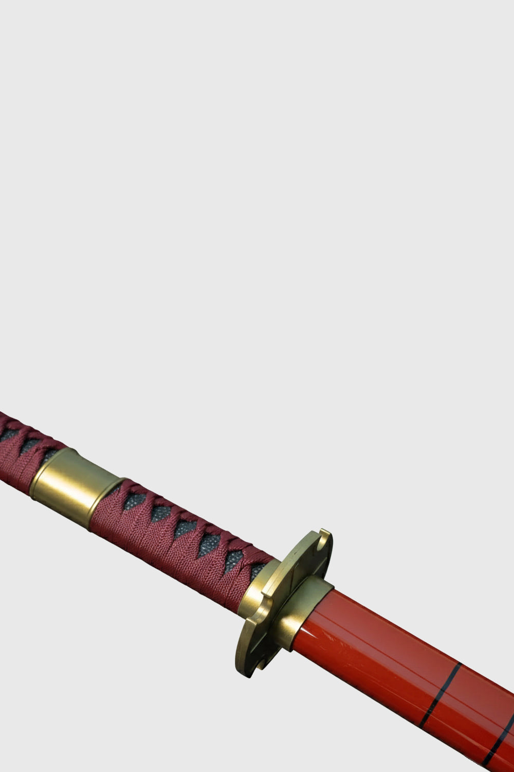 Light up anime katana inspired by Zoro’s cursed Kitetsu blade