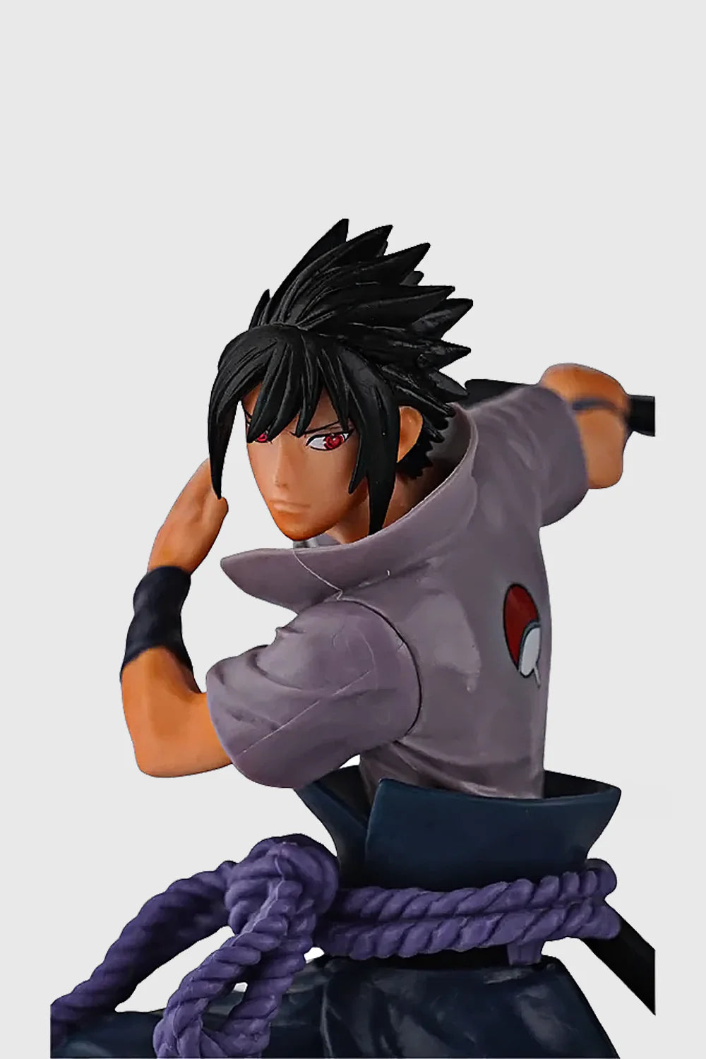 Uchiha Sasuke Kunai Battle Stance Figure – Naruto Shippuden Collectible 18 cm DemonFlare
