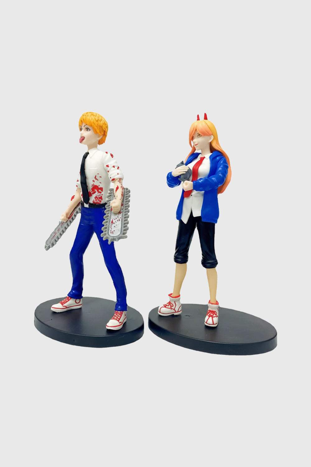 Denji, Makima, and Power figures from Chainsaw Man set