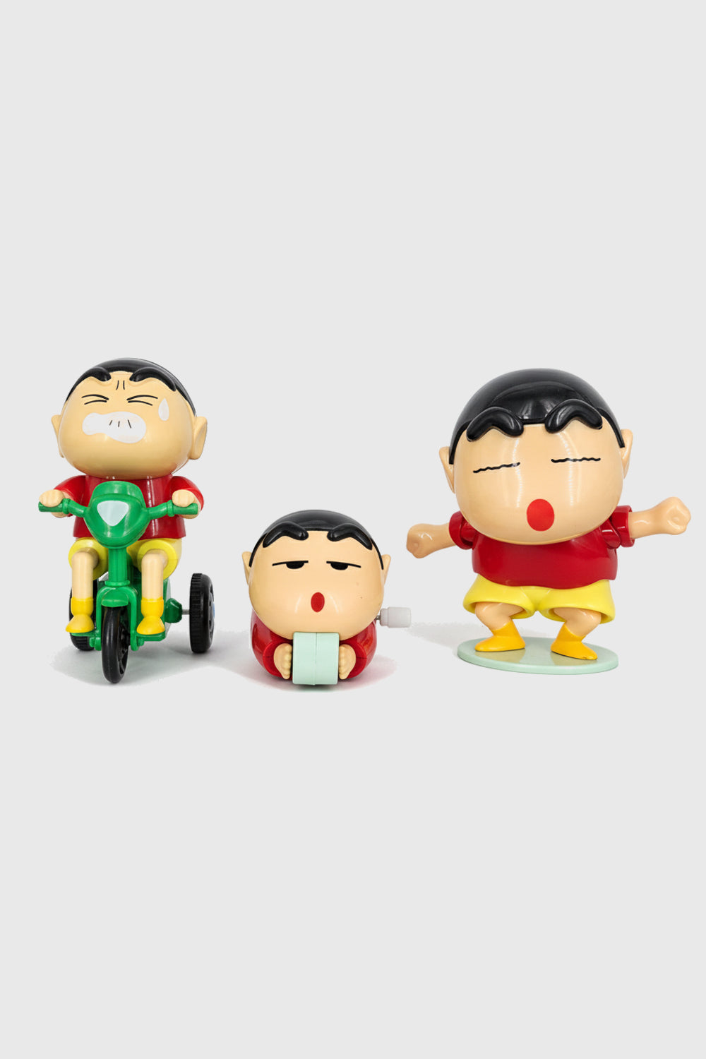 Crayon Shinchan action figure set of 3 toys PVC 12–15.5 cm