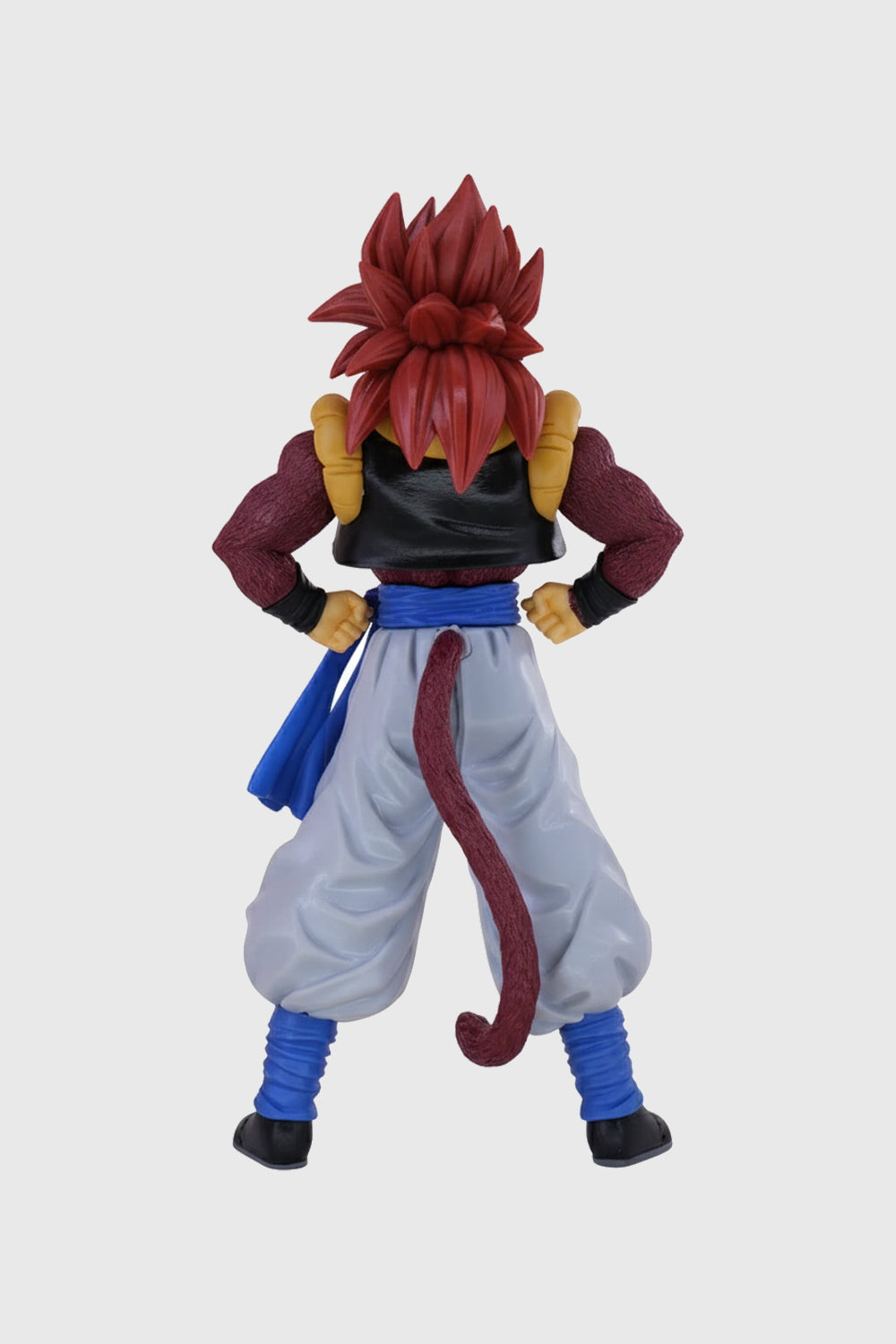 27 CM Gogeta SSJ4 Dragon Ball GT PVC action figure — premium Super Saiyan 4 anime collectible statue with detailed sculpting and vibrant colors.