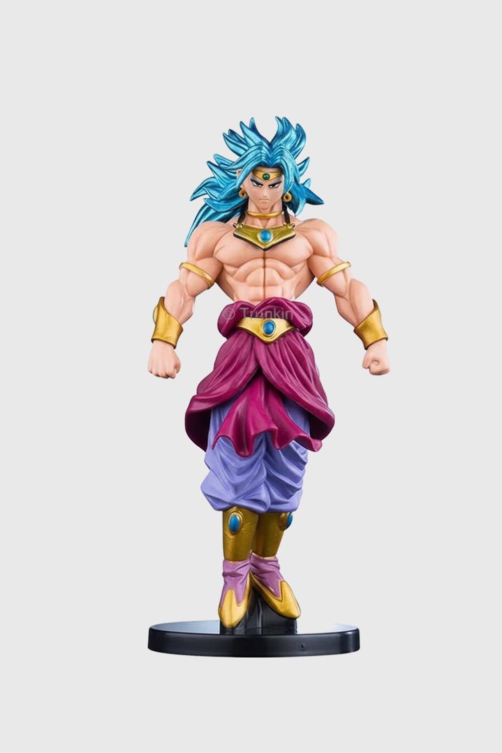 DBZ Legendary Super Saiyan Broly Blue Hair Action Figure 20 cm