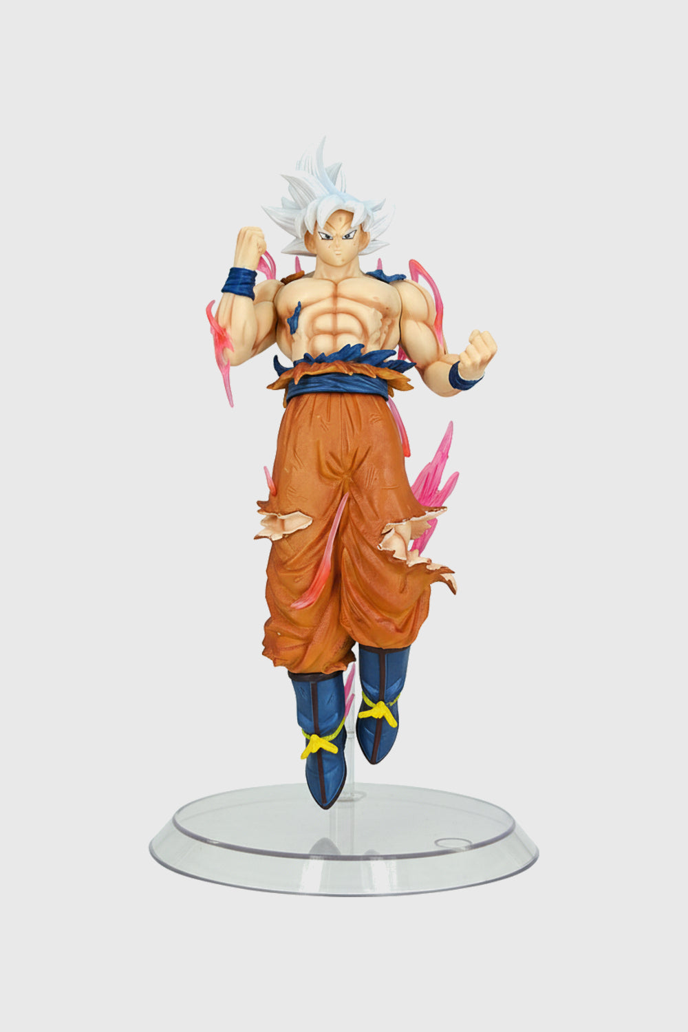 DBZ Goku Ultra Instinct action figure with base 22cm