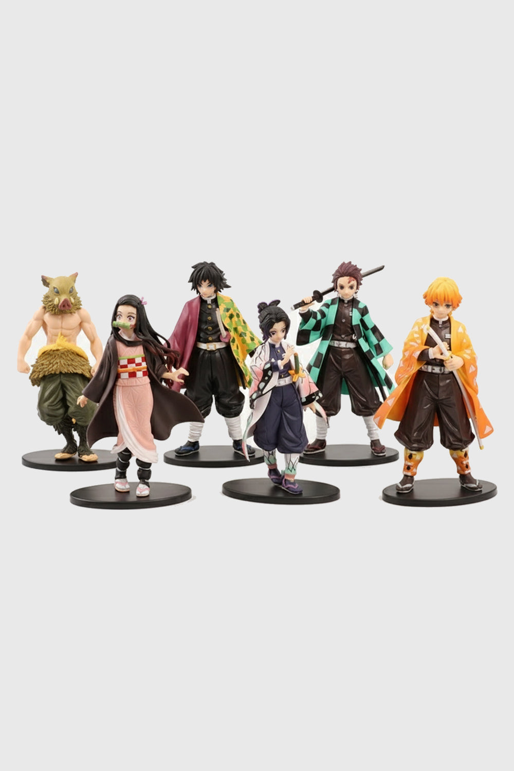 Demon Slayer action figures set of 6 characters