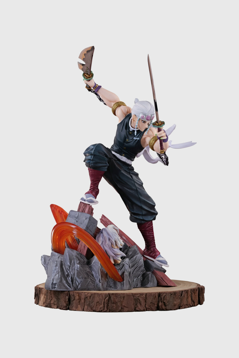 Demon Slayer Tengen Uzui attacking mode action figure 27 cm