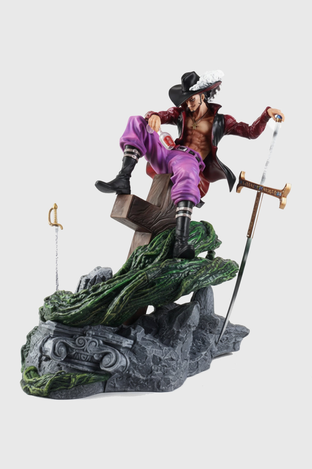 Dracule Mihawk Action Figure 38 cm One Piece Collectible
