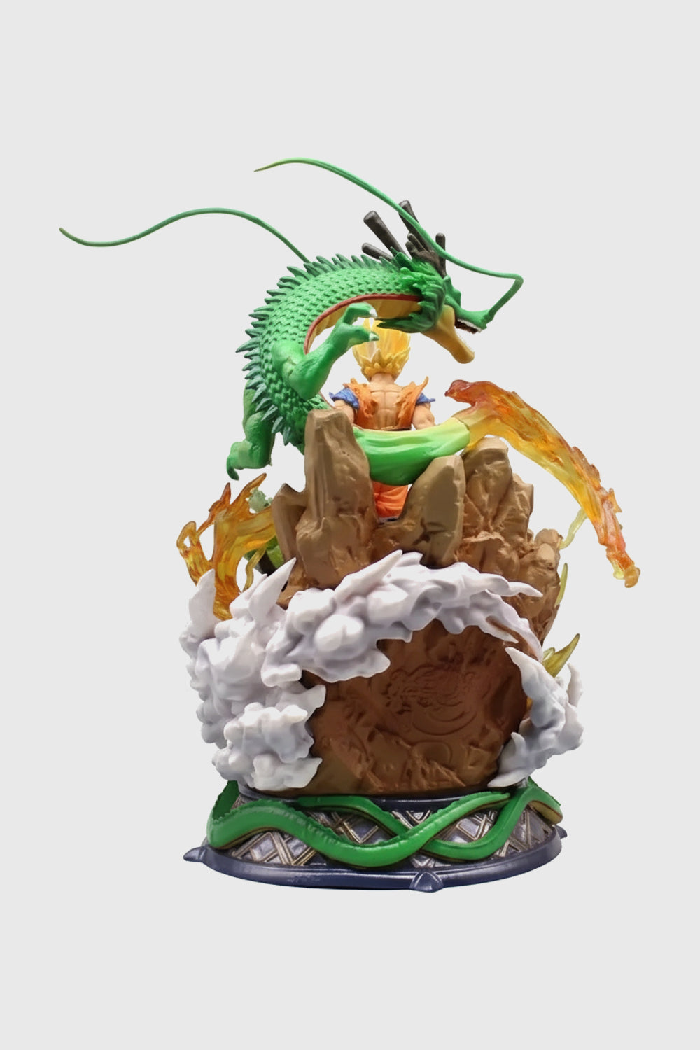 High-detail Dragon Ball Z Super Saiyan Goku figurine for display