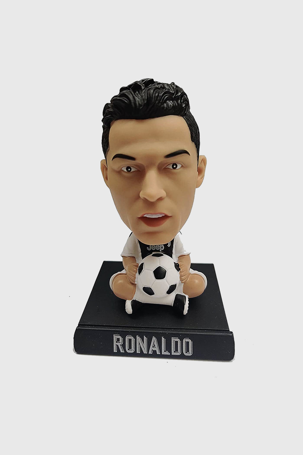Football Ronaldo bobble head toy for desk or car dashboard