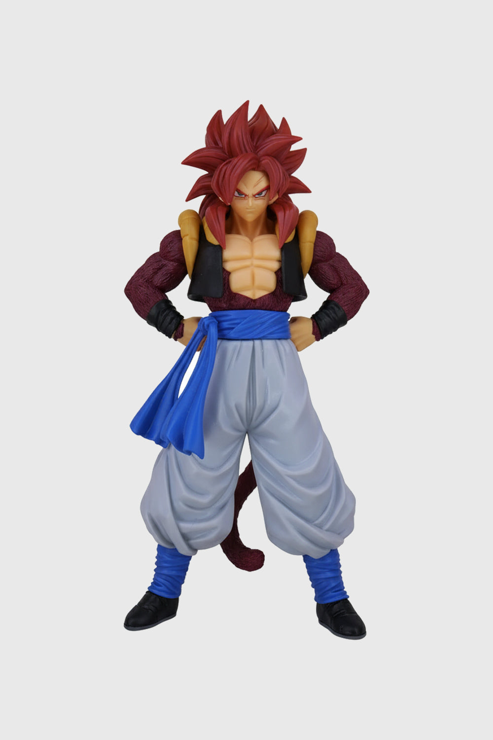 27 CM Gogeta SSJ4 Dragon Ball GT PVC action figure — premium Super Saiyan 4 anime collectible statue with detailed sculpting and vibrant colors.