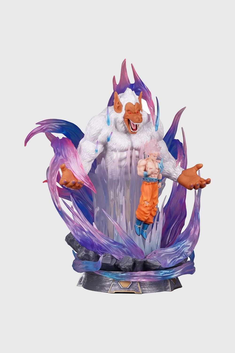 Light-up Goku collectible statue PVC DBZ anime figurine