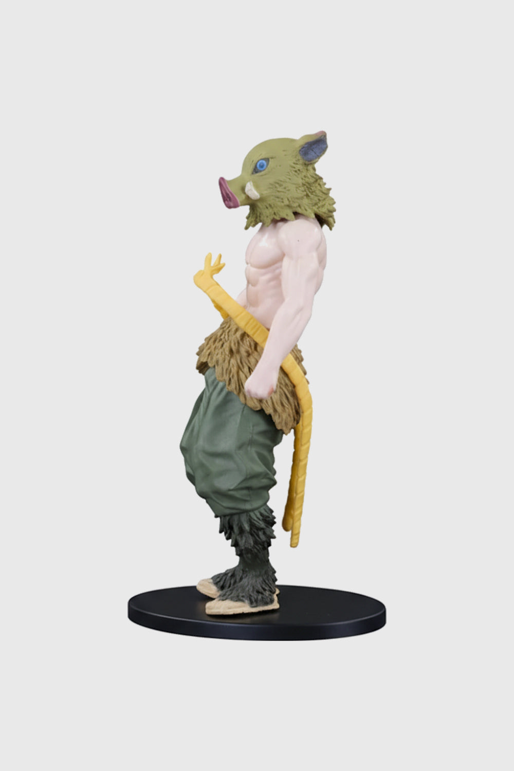 Detailed anime statue of Inosuke Hashibira