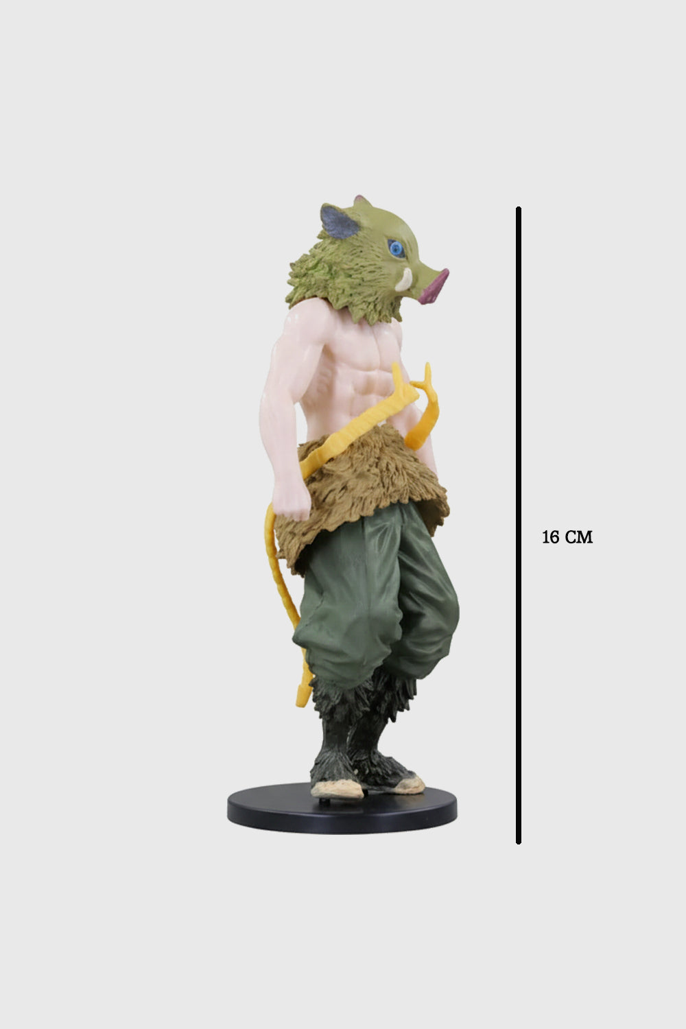 Inosuke Demon Slayer action figure with boar mask 16 cm