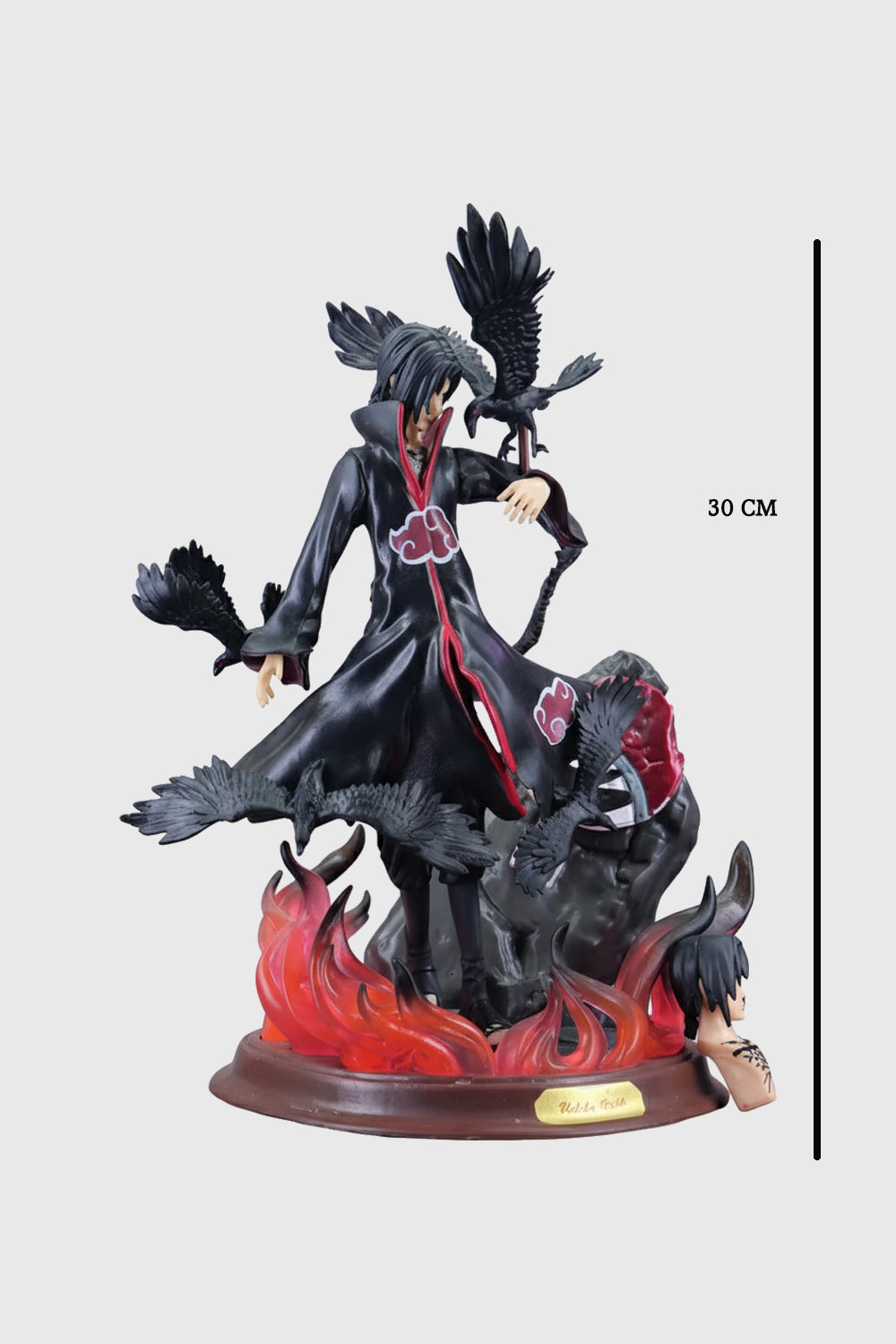 Itachi Uchiha Action Figure Crow Illusion Naruto 29 cm