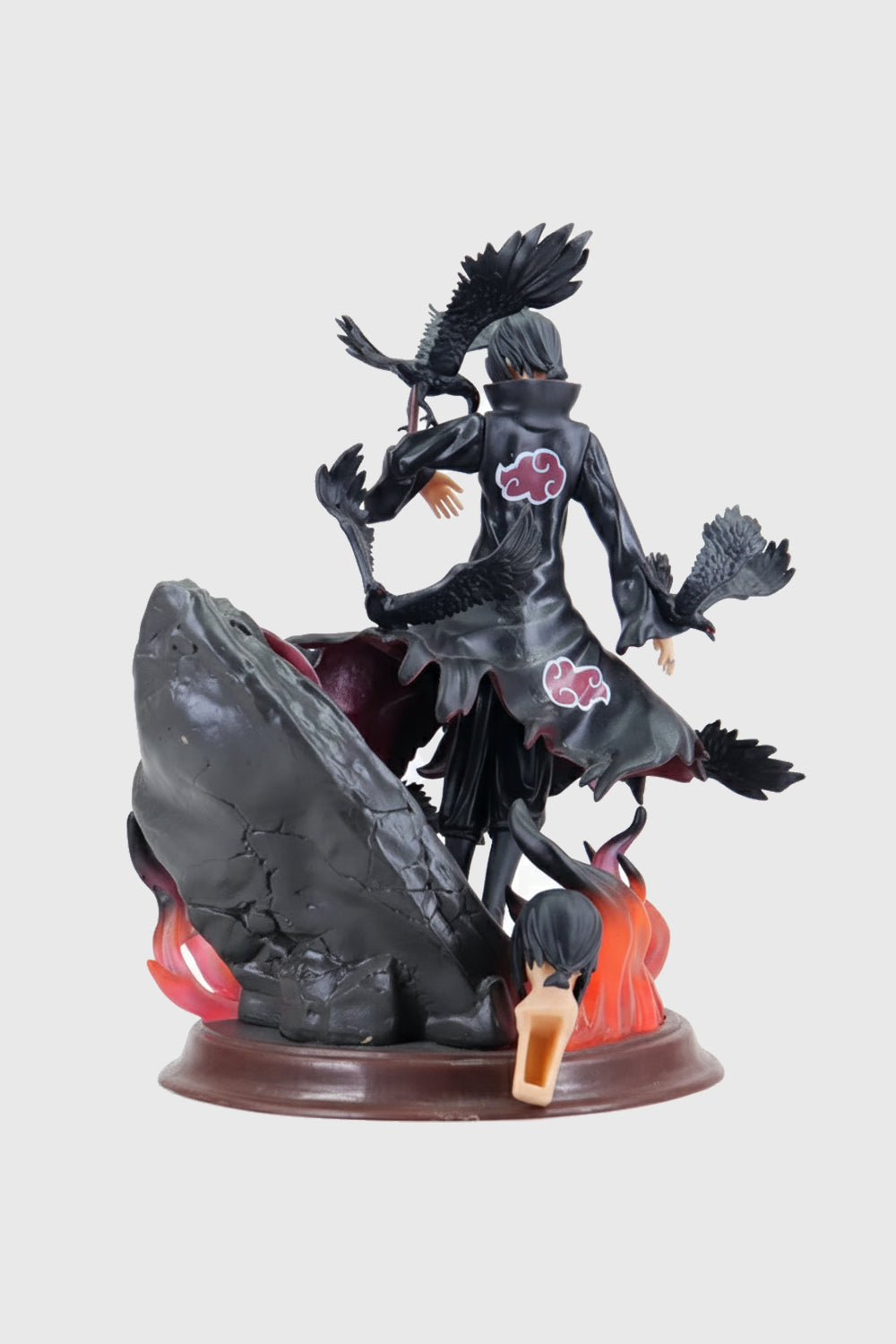 Itachi Uchiha Crow Illusion Anime Action Figure Toy
