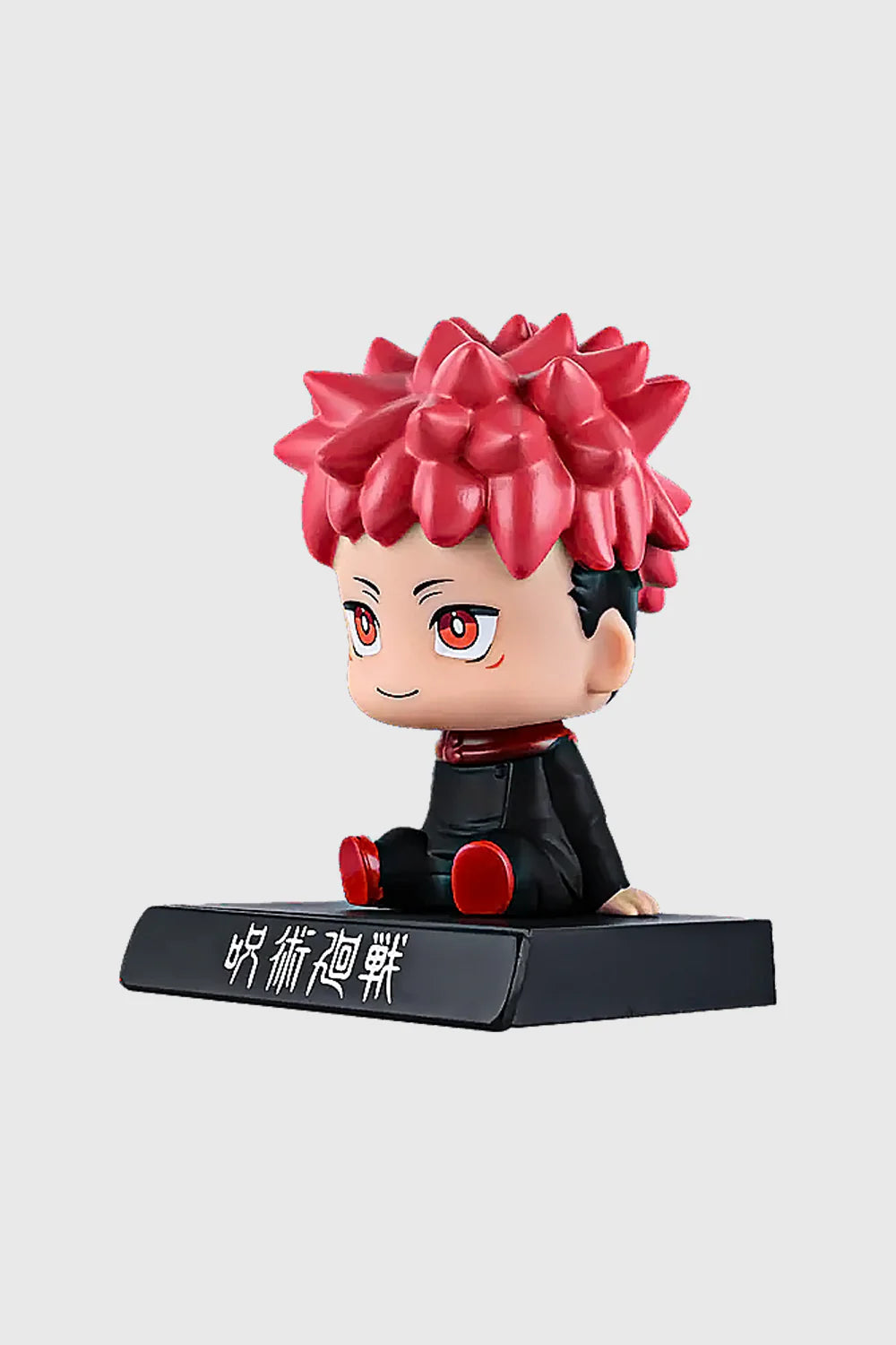 Jujutsu Kaisen Yuji Itadori Mini Bobblehead – Chibi Anime Desk Toy (12 cm) DemonFlare