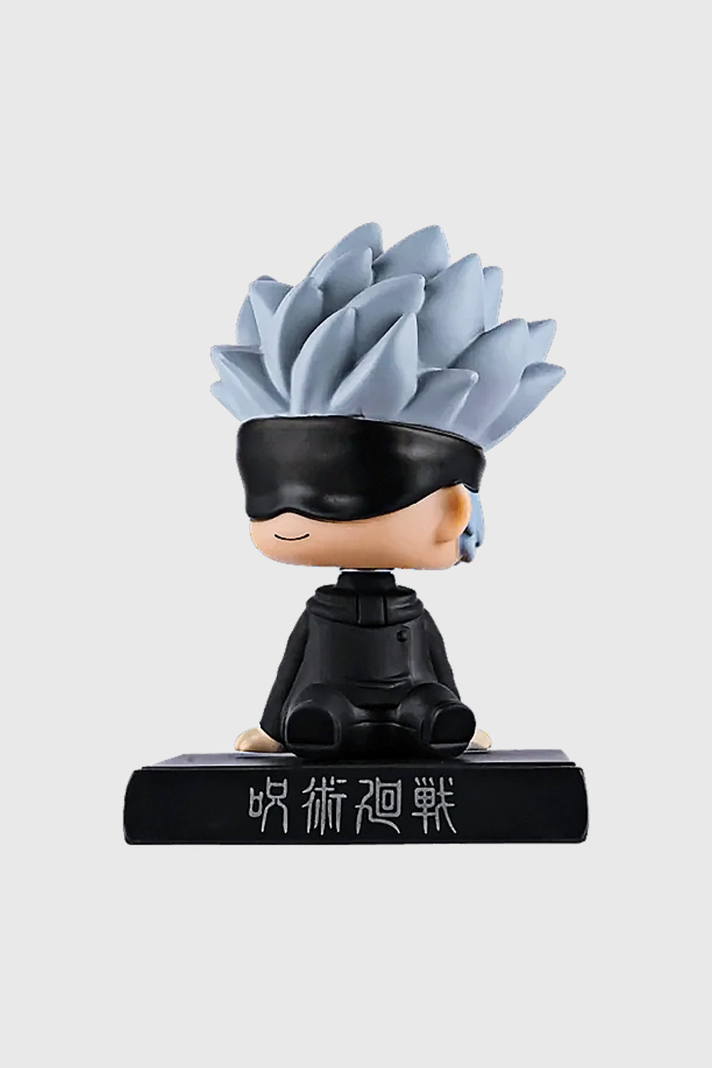 Gojo Satoru Bobble Head and mobile holder – Jujutsu Kaisen Anime Figurine, 13.5 cm PVC Collectible