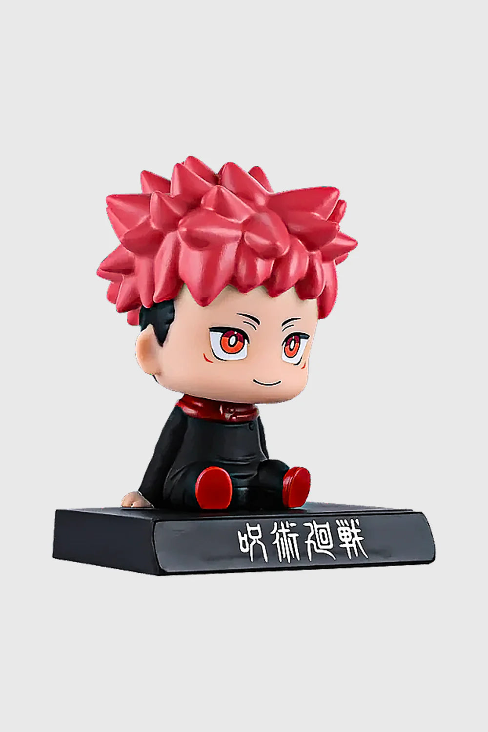 Jujutsu Kaisen Yuji Itadori Mini Bobblehead – Chibi Anime Desk Toy (12 cm) DemonFlare