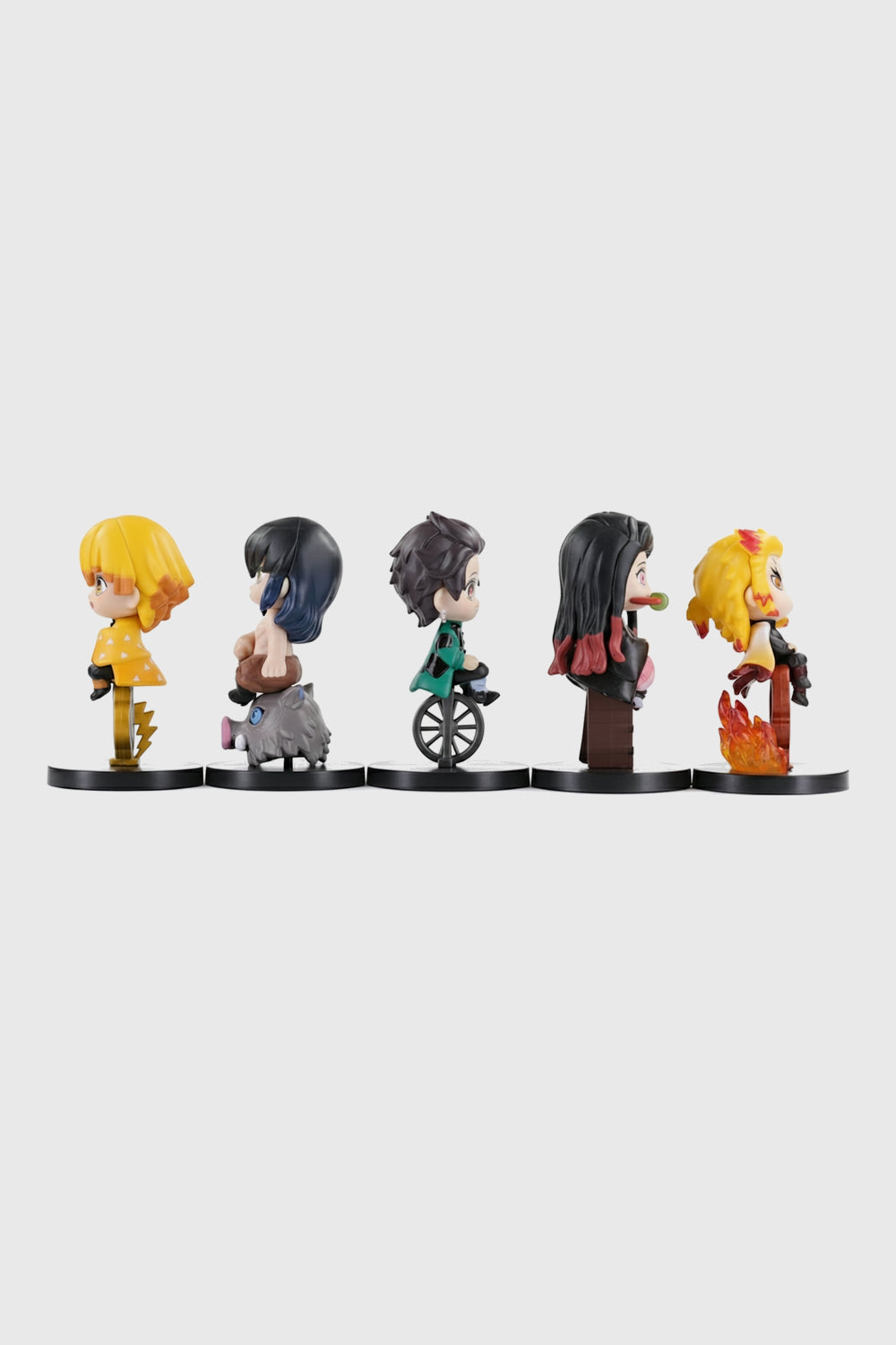 Kawaii Demon Slayer mini figure set perfect for fans