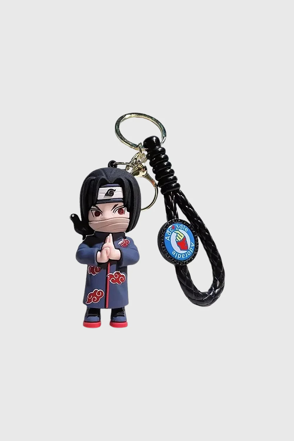 Show your love for Itachi Uchiha with this Naruto-inspired keychain, crafted from high-quality and durable materials. Featuring a detailed Itachi design, this lightweight and stylish keyring is perfect for keys, backpacks, and lanyards. A must-have for an