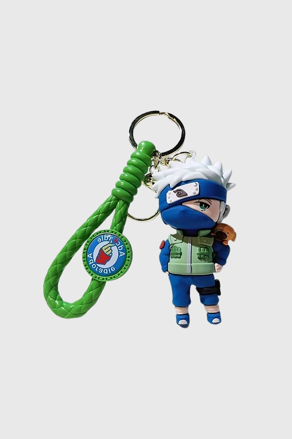 Show off your ninja skills with this Kakashi Hatake 3D PVC Keychain, featuring the legendary Copy Ninja from Naruto Shippuden. Made from high-quality, durable PVC, this keychain showcases Kakashi in his signature ninja gear, holding his favorite book, alo