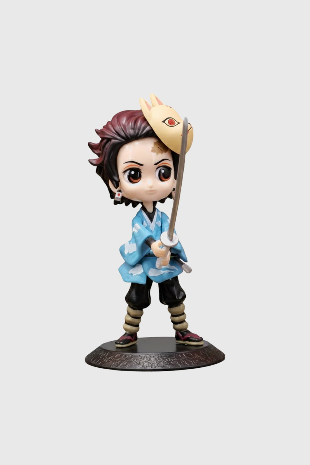 Tanjiro with mask Demon Slayer PVC figurine statue