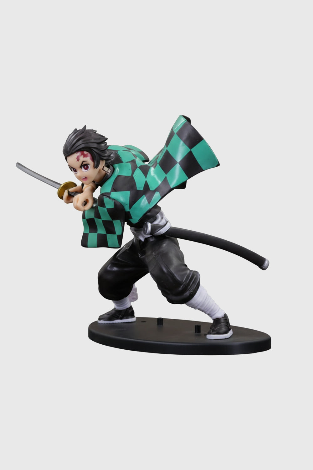 Tanjiro Kamado attacking pose anime figure Demon Slayer 15 cm