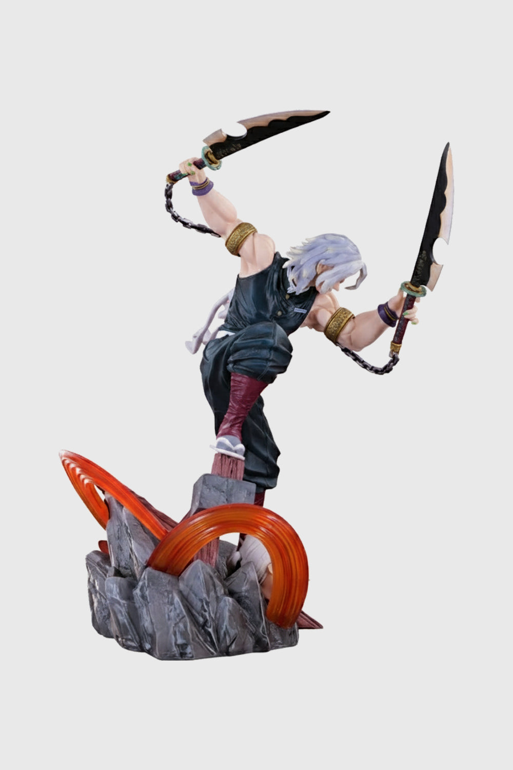 Kimetsu no Yaiba Tengen Uzui 2 face collectible figure PVC