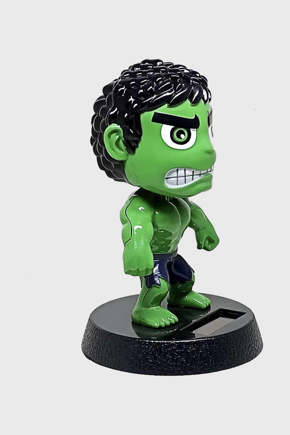 Marvel Hulk solar bobblehead figure for desk and workspace