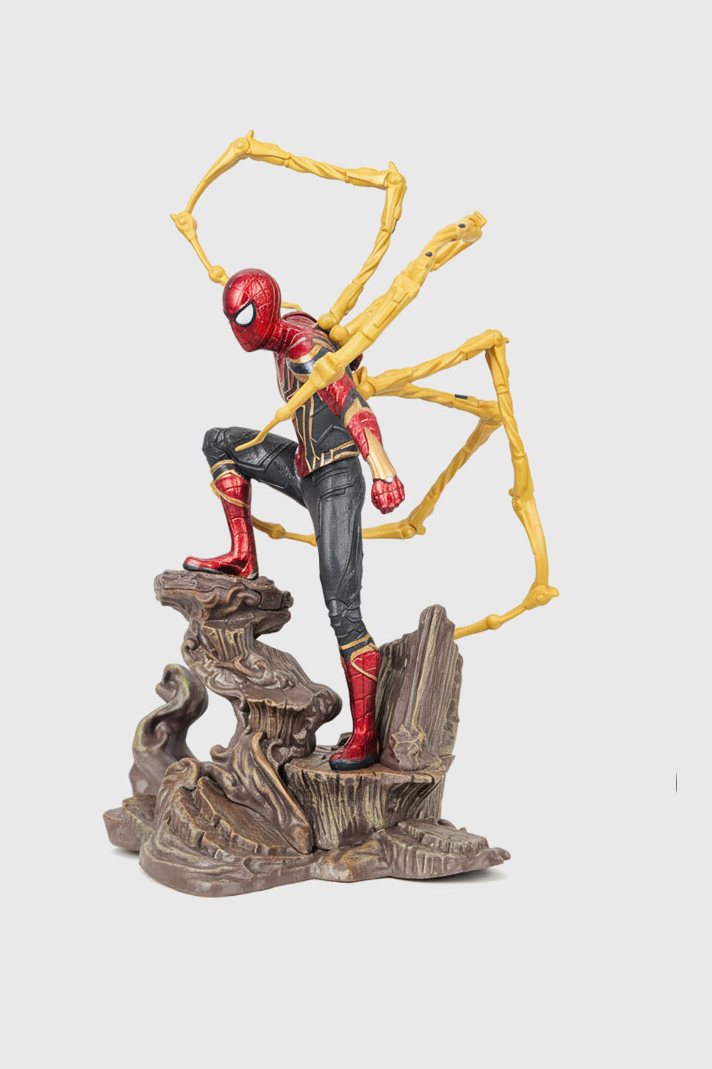 Premium Marvel Iron Spider-Man figure with detailed suit design