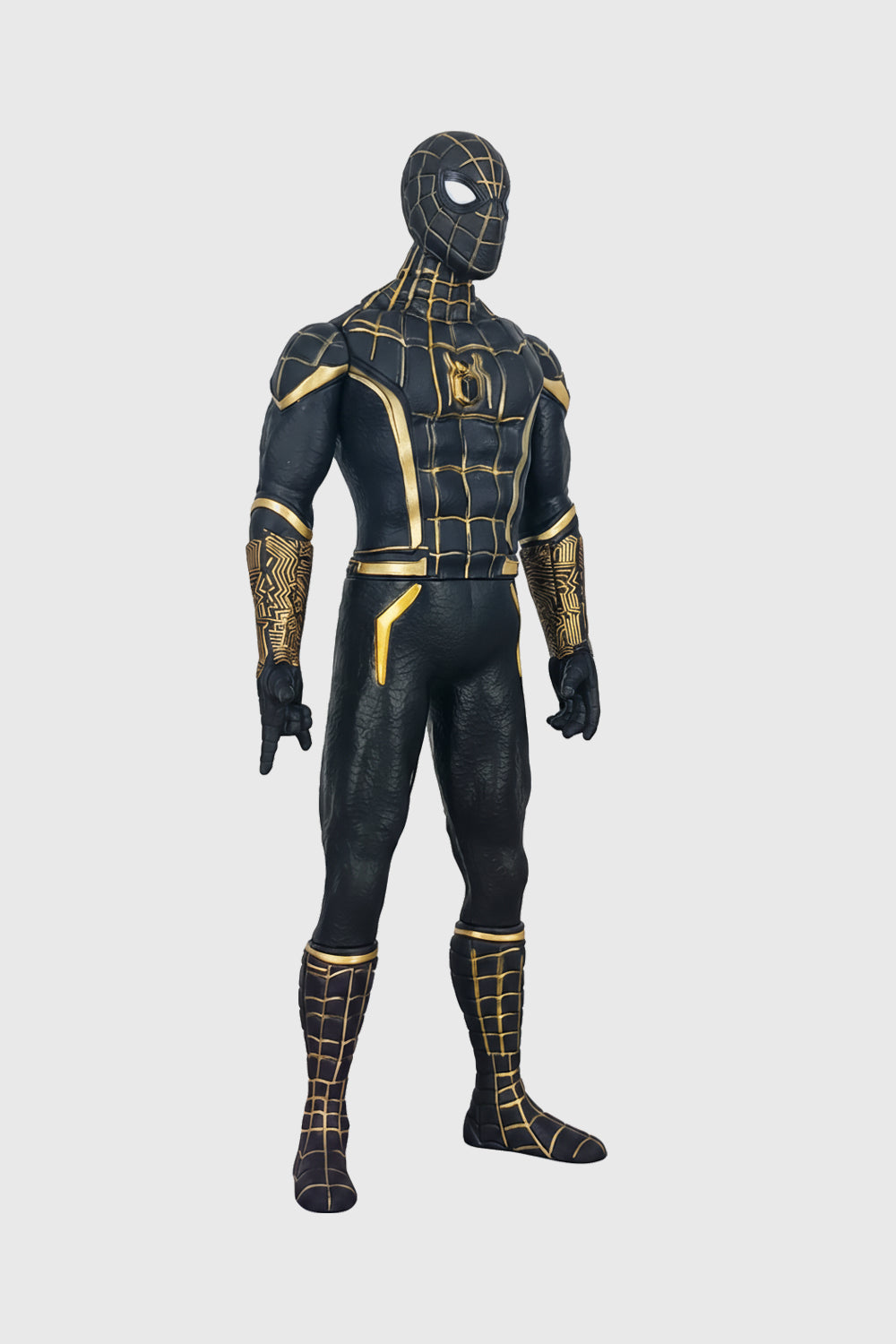 Marvel Spider-Man No Way Home Black and Gold Suit Action Figure 33 cm