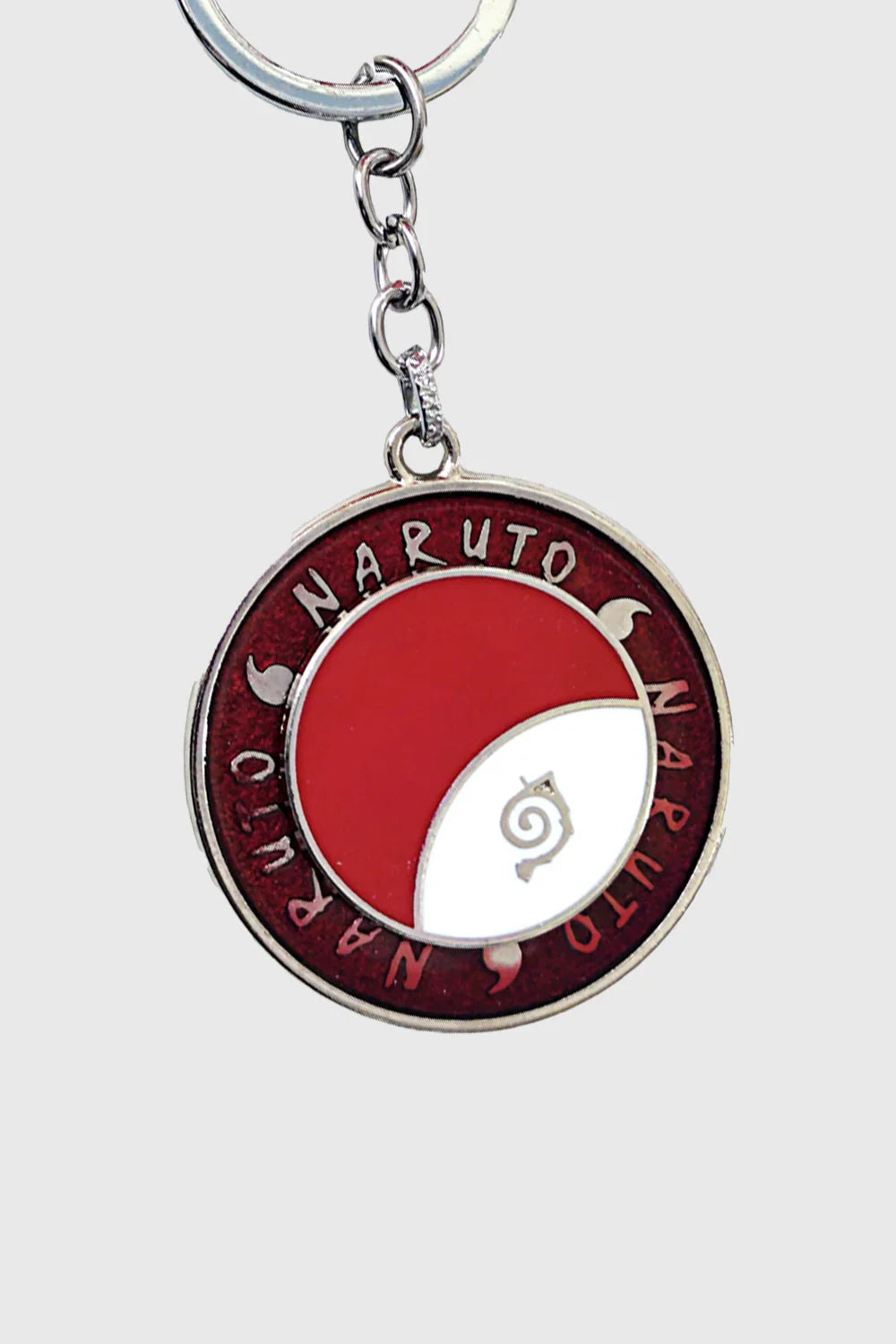 Enhance your collection with this Naruto Metal Spinner Keychain, crafted from premium-quality metal for durability and style. Featuring a smooth spinning mechanism, this keychain is perfect for keys, backpacks, and lanyards, offering both functionality an
