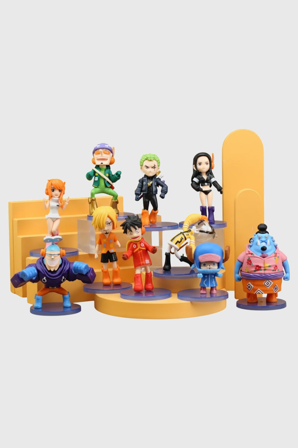 One Piece Egghead Island action figure set of 10 characters
