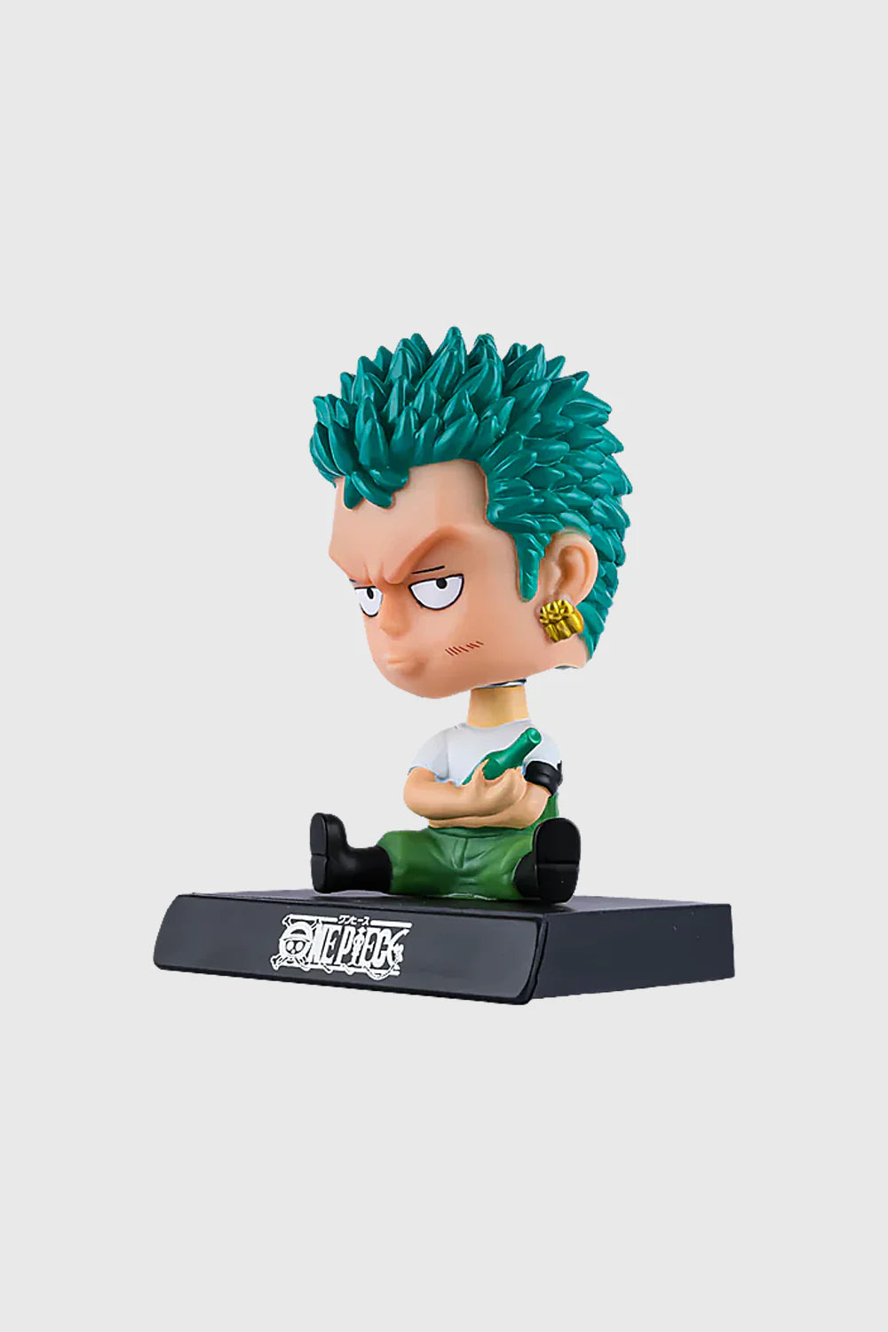 One Piece Roronoa Zoro Mini Bobblehead – Chibi Anime Desk Toy (12 cm) DemonFlare
