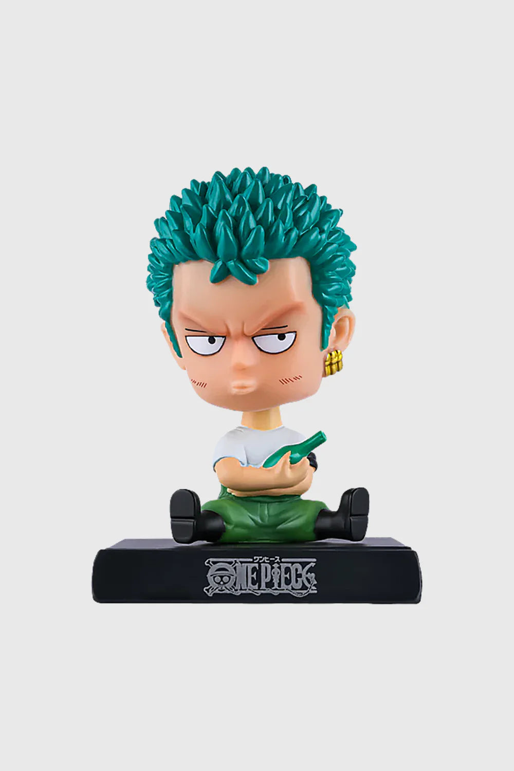 One Piece Roronoa Zoro Mini Bobblehead – Chibi Anime Desk Toy (12 cm) DemonFlare