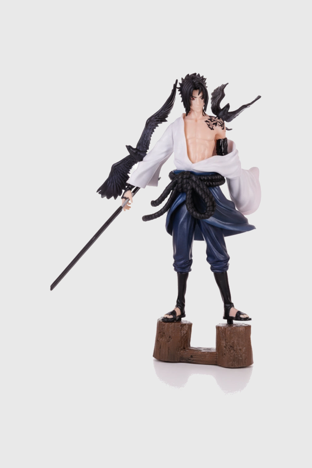26.5 cm Sasuke crow curse mark collectible statue from Naruto / Boruto
