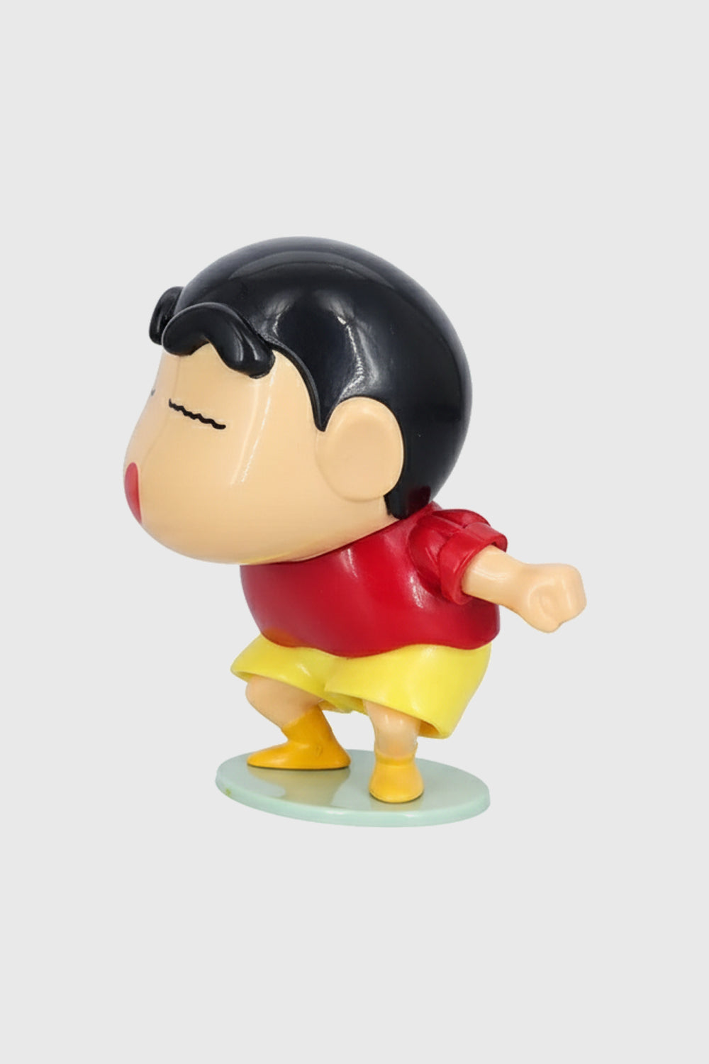 Shinchan movable mechanical action figure red shirt 12 cm