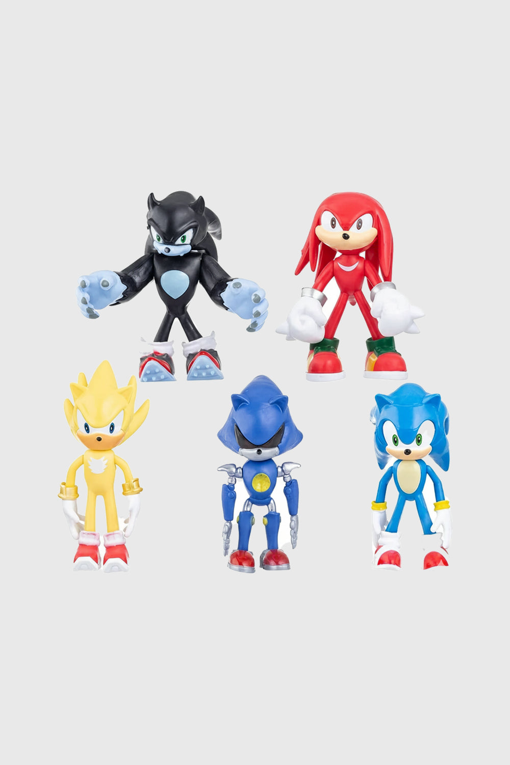 Sonic set of 5 action figures 12.5cm including Spike Sonic and Robo Sonic