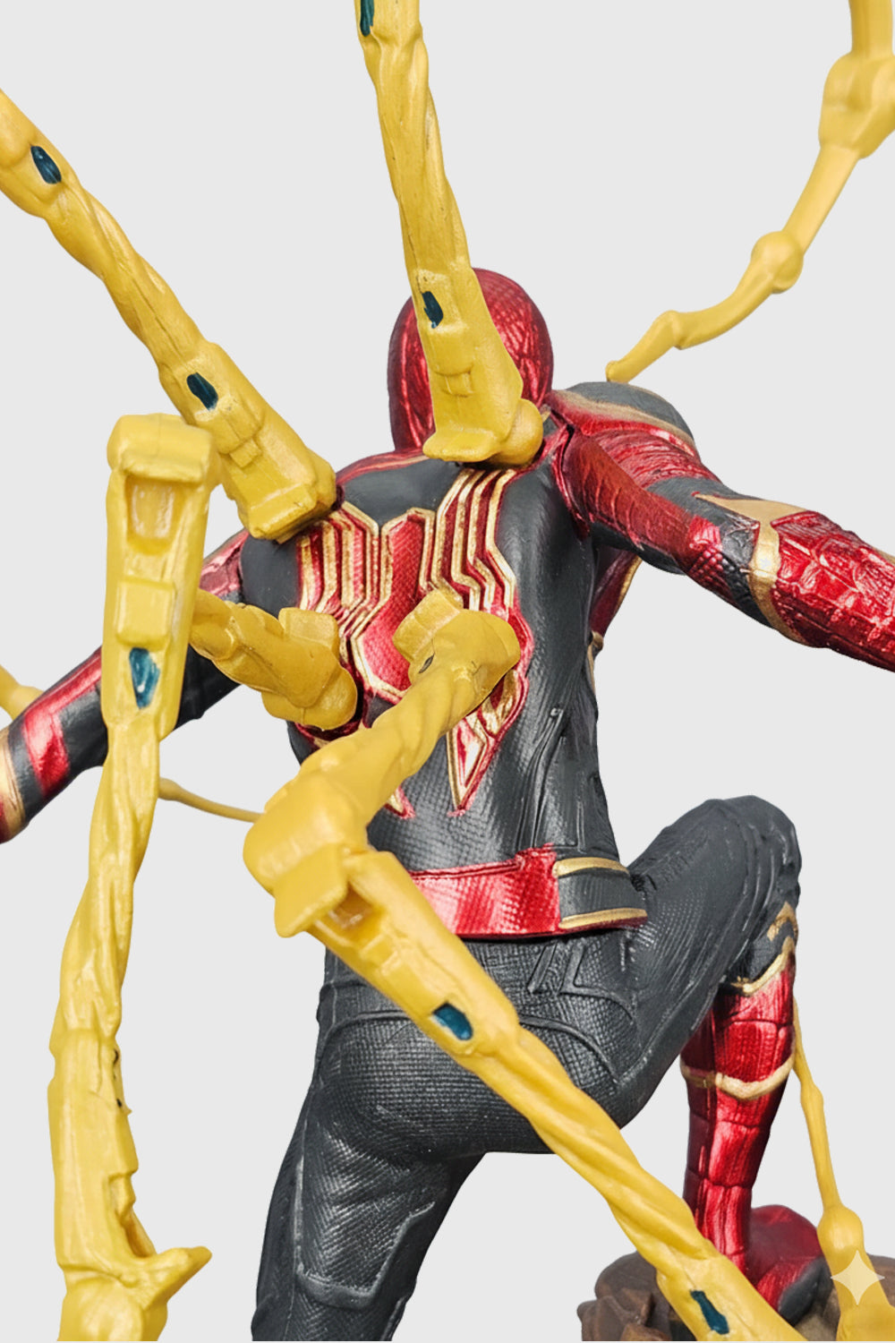 Spider-Man Iron Suit collectible action figure for Marvel fans