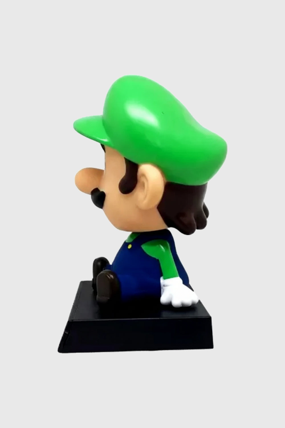 13.5 cm Luigi bobblehead toy Super Mario collectible