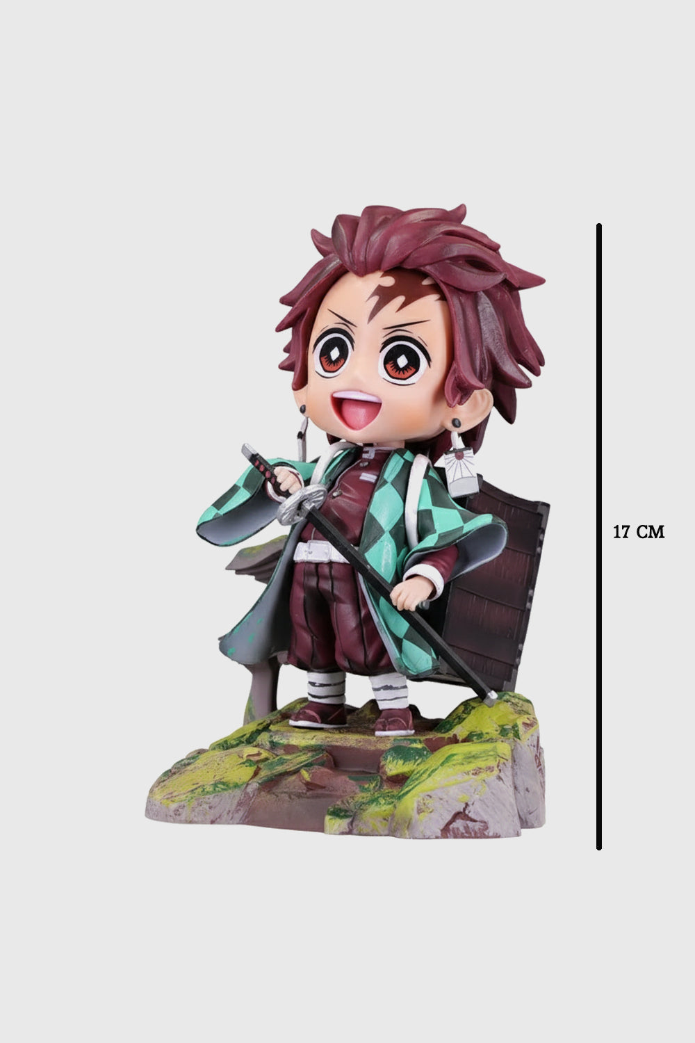 Tanjiro Kamado 17 cm PVC action figure from Demon Slayer