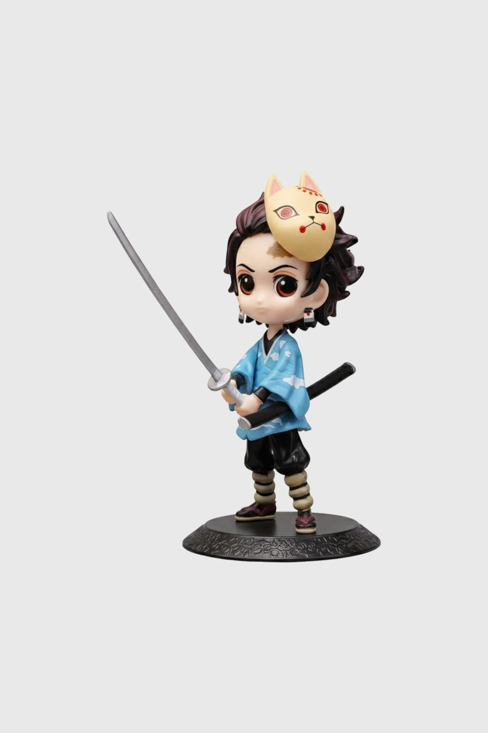 Tanjiro Kamado Demon Slayer action figure with mask 15 cm